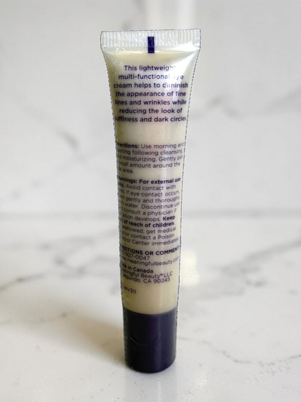 Meaningful Beauty Cindy Crawford Lifting Eye Creme .5 fl.oz. - Picture 2 of 2